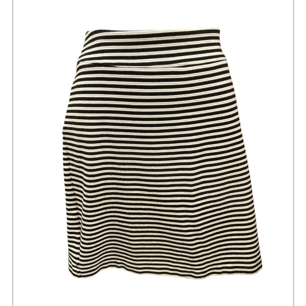 Gap mini skirt stretchy striped casual small summer